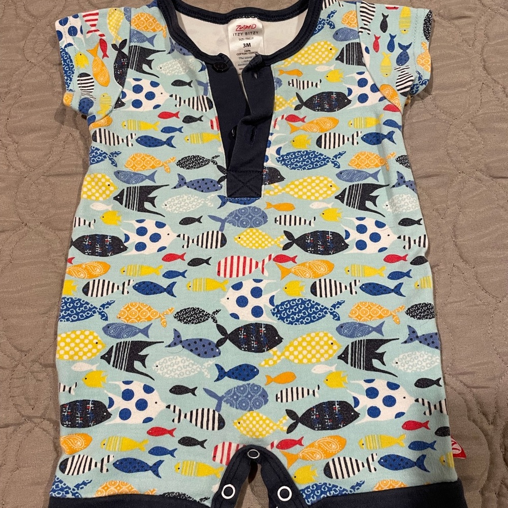 Zutano baby romper 3 months